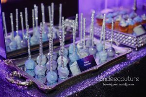 Starry Night theme wedding, Starry Night Galaxy, Galaxy theme, Galaxy theme wedding, Galaxy cake pops, Starry Night theme cake pops, Starry Night cake pops, elegant cake pops, monogram cake pops, wedding cake pops, blue cake pops, purple cake pops, cake pops, purple and blue cake pops initial cake pops